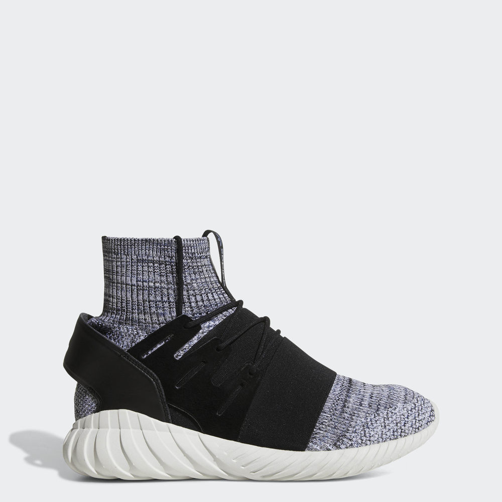 Adidas Tubular Doom Primeknit - Originals γυναικεια - Μαυρα/Γκρι,Μέγεθος: EU 36 – 54 2/3 (315LNRSV)